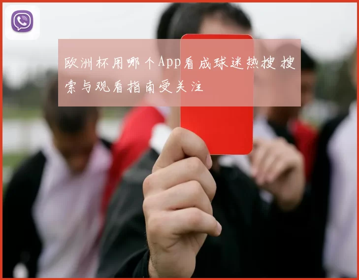 欧洲杯用哪个App看成球迷热搜 搜索与观看指南受关注