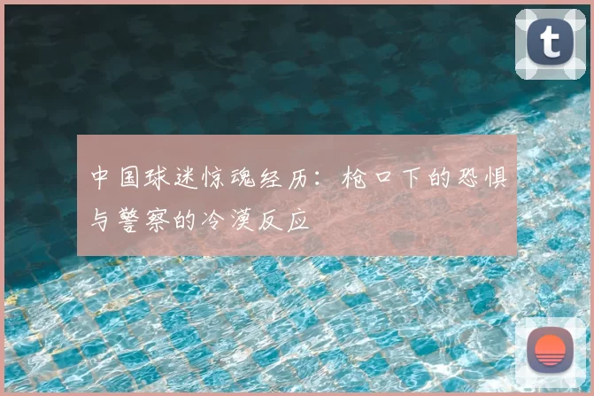 中国球迷惊魂经历:枪口下的恐惧与警察的冷漠反应