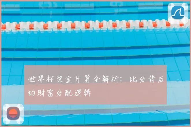 世界杯奖金计算全解析：比分背后的财富分配逻辑